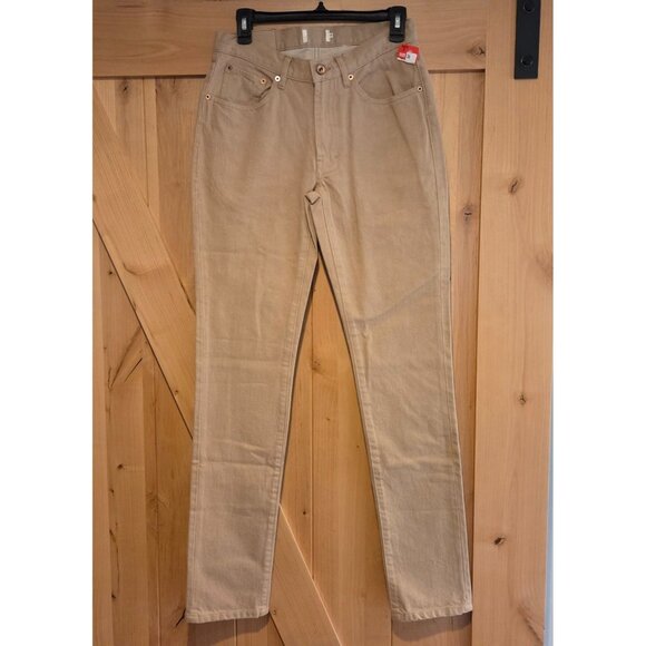 New! Taylor Stitch Slim All Day Tailored Fit Jeans Tan Size 28x33